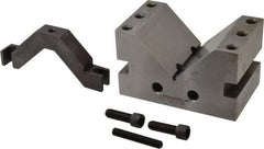 Suburban Tool - 3-1/4" Max Capacity, 90° Angle, Hardened Steel V-Block - 3" Long x 5" Wide x 3" High, Sold as Individual - Caliber Tooling