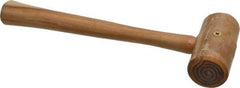 Garland - 3/8 Lb Head Rawhide Mallet - Wood Handle - Caliber Tooling