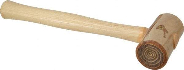 Garland - 1/2 Lb Head Rawhide Mallet - Wood Handle - Caliber Tooling