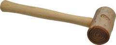 Garland - 3/4 Lb Head Rawhide Mallet - Wood Handle - Caliber Tooling