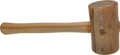 Garland - 1-1/2 Lb Head Rawhide Mallet - Wood Handle - Caliber Tooling