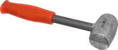 Cook Hammer - 3 Lb Head Nonmarring Mallet - 9-1/2" Long Steel Handle - Caliber Tooling