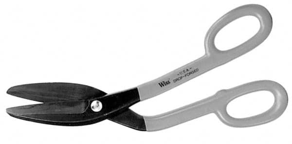 Wiss - 4" Length of Cut, Straight Pattern Tinner's Snip - Caliber Tooling