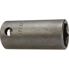 Apex - Impact Sockets Drive Size (Inch): 3/8 Size (Inch): 1/4 - Caliber Tooling