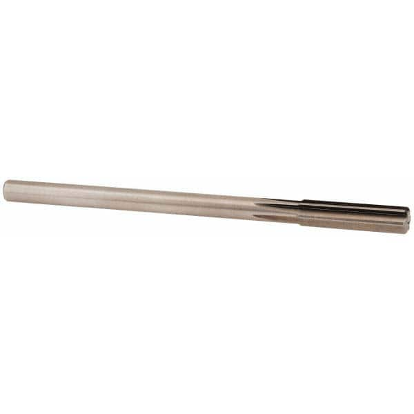 Alvord Polk - 0.498" High Speed Steel 6 Flute Dowel Pin Chucking Reamer - Caliber Tooling