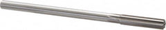 Alvord Polk - 10.5mm High Speed Steel 6 Flute Chucking Reamer - Straight Flute, 0.373" Straight Shank, 1-3/4" Flute Length, 7" OAL - Caliber Tooling