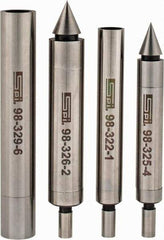 SPI - Double, Single End, Center and Edge Finder Set Mechanical - Includes 2 Double Ends, 2 Single Ends, 4 Pieces - Caliber Tooling