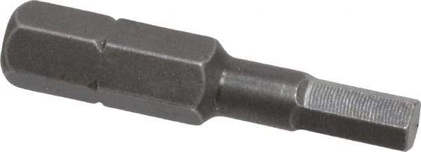 Apex - 5/32" Hex Screwdriver Bit - 1/4" Drive, 1-5/16" OAL - Caliber Tooling