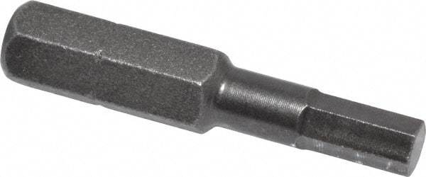 Apex - 4mm Hex Screwdriver Bit - 1/4" Drive, 1-5/16" OAL - Caliber Tooling