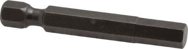 Apex - 6mm Hex Bit - 1/4" Hex Drive, 1-15/16" OAL - Caliber Tooling