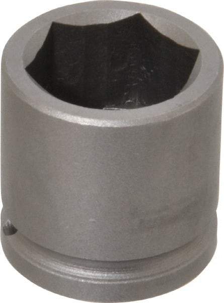 Apex - 1/2" Drive 1-1/8" Standard Impact Socket - 6 Points, 1-5/8" OAL - Caliber Tooling