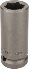 Apex - 1/2" Drive 5/8" Deep Impact Socket - 6 Points, 2-1/4" OAL - Caliber Tooling