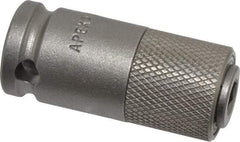 Apex - 3/8 Socket Drive to 1/4 Hex Female Quick-Release Square-Drive to Hex Bit Adapter - 1-3/4" OAL - Caliber Tooling