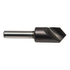 M.A. Ford - 1" Head Diam, 1/2" Shank Diam, 1 Flute 100° High Speed Steel Countersink - Caliber Tooling