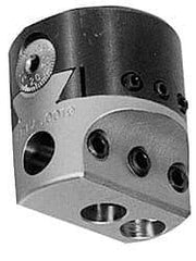 Criterion - 2 Inch Body Diameter, Manual Offset Boring Head - Straight Shank - Exact Industrial Supply