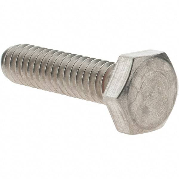 APM HEXSEAL - 3/8-16, Grade 18-8 Stainless Steel, Self Sealing Hex Bolt - Passivated, 1-3/4" Length Under Head, Silicone O Ring, UNC Thread - Caliber Tooling