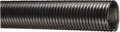 Kuriyama of America - 3" ID x 3.64" OD, 40 Max psi, Full In. Hg, Dry Material Handling & Transfer Hose - Polyurethane Liner, PVC Cover, -40 to 150°F, 4" Bend Radius, 50' Coil Length, Black - Caliber Tooling