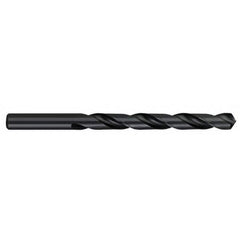 Jobber Length Drill Bit: 0.5156″ Dia, 118 °, High Speed Steel Bright/Uncoated, Right Hand Cut, Spiral Flute, Straight-Cylindrical Shank