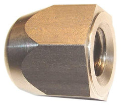 Morton Machine Works - 7/8-9" UNC, 1-7/16" Width Across Flats, Uncoated, Stainless Steel Acorn Nut - 1-5/8" Overall Height, Grade 303, TCMAI - Caliber Tooling