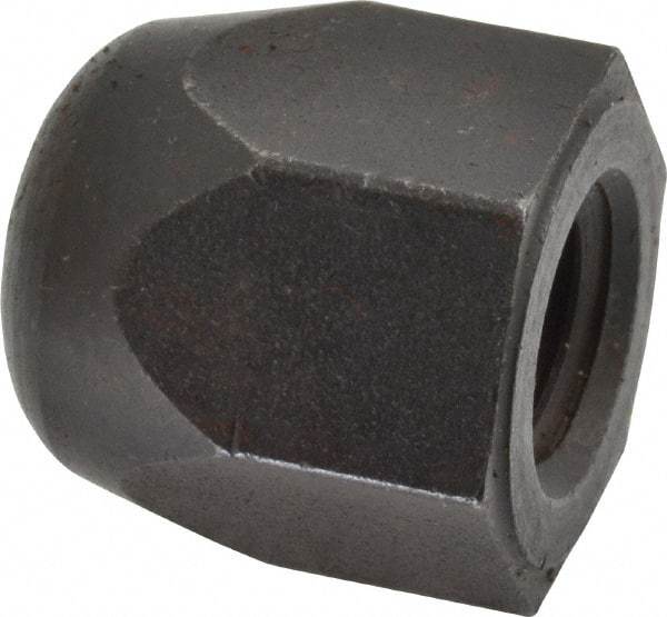 Morton Machine Works - 5/8-11" UNC, 1-1/16" Width Across Flats, Black Oxide Finish, Steel Acorn Nut - 1-3/16" Overall Height, TCMAI - Caliber Tooling