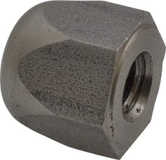 Morton Machine Works - 3/8-16" UNC, 3/4" Width Across Flats, Uncoated, Stainless Steel Acorn Nut - 3/4" Overall Height, Grade 303, TCMAI - Caliber Tooling