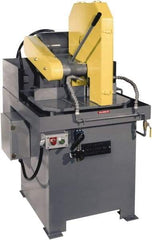 Kalamazoo - 20" Blade Diam, 1" Arbor Hole, Straight Chop & Cutoff Saw - 1,950 RPM, 15 hp, 220/440 Volts, 3 Phase - Caliber Tooling