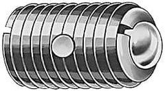 TE-CO - M10x1.5, 5.99mm Ball Diam, 19mm Body Length, 2.01mm Max Ball Reach, Threaded Ball Plunger - Caliber Tooling