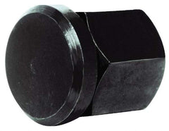 Gibraltar - 5/8-11, Black Oxide Finish, Steel Swivel Hex Nut - 7/8" Pad, 3/4" Wide x 27/32" High x 7/16" Deep - Caliber Tooling