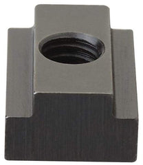 Gibraltar - 7/8-9 Tapped Through T Slot Nut - 1-5/16" Slot Width, 2 x 15/16" Base Width x Height, 2 x 1-1/4" OAL x Height - Caliber Tooling