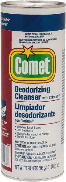 Comet USA LLC - 21 oz Can Powder Bathroom Cleaner - Unscented Scent, General Purpose Cleaner - Caliber Tooling