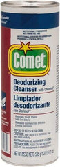 Comet USA LLC - 21 oz Can Powder Bathroom Cleaner - Bleach Scent, General Purpose Cleaner - Caliber Tooling