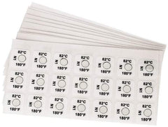 Tempil - 54°C Temp Indicating Label - 1 Rating - Caliber Tooling