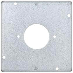 Cooper Crouse-Hinds - Electrical Outlet Box Steel Square Surface Cover - Caliber Tooling