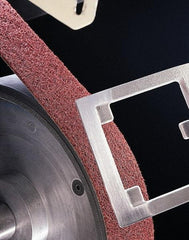 3M - 6" Wide x 48" OAL, Aluminum Oxide Abrasive Belt - Aluminum Oxide, Very Fine, Nonwoven, Series SC-BL - Caliber Tooling