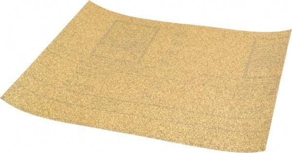 3M - 80 Grit, Aluminum Oxide Sanding Sheet - 11" Long x 9" Wide, Medium Grade, A Weighted Paper Backing - Caliber Tooling