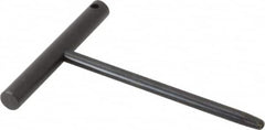 Gibraltar - 3/16" Pin Diam x 3" Pin Length, Steel T Alignment Pin - 5/16" Handle Diam x 2-1/2" Handle Length - Caliber Tooling