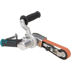 Dynabrade - 1/4 to 1 x 18 Inch, 20,000 RPM Air Belt Sander - 0.7 Hp, 1/4 NPT Inlet, 32 CFM Air Consumption, 4,550 FPM Speed - Caliber Tooling