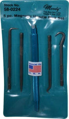 Moody Tools - 5 Piece Hook & Probe Set - Steel - Caliber Tooling