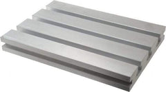 Mitee-Bite - 330.2mm Long x 228.6mm Wide x 37.6mm High Aluminum Fixture Plate - 12.7mm Plate Thickness - Caliber Tooling