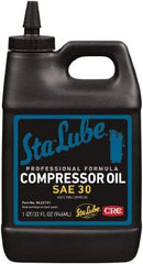 CRC - Bottle, ISO 100, SAE 30W, Air Compressor Oil - Caliber Tooling