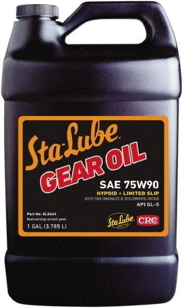 CRC - 1 Gal Bottle, Mineral Gear Oil - 70 SUS Viscosity at 40°C - Caliber Tooling