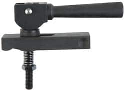 Value Collection - 5/16-18 Tap Size, Steel Strap Clamp Assembly - Center Cam, 0.333" Strap Thickness, 13/16" Travel, 3-1/4" Strap Len, 1-1/4" Strap Width - Caliber Tooling