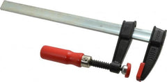 Bessey - 12" Capacity, 2-1/2" Throat Depth Steel Bar Clamp - 600 Lb Clamping Pressure - Caliber Tooling