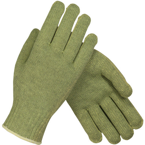 07-KA720/M Gloves W/ACP Technology - Kevlar ACP 7 Gauge Seamless Knit - M. Wgt - Kevlar Lined - Green - Exact Industrial Supply