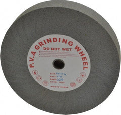 Value Collection - 6" Diam, 1" Face Width, 1/2" Center Hole, Fine Grade, Deburring Wheel - 1,920 RPM - Caliber Tooling