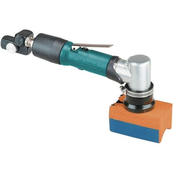 Dynabrade - 0.12 hp, 15,000 RPM Finishing Sander - 20 CFM Air Consumption, 6.21 bar Air Pressure, 1/4 NPT Inlet - Caliber Tooling