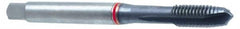 Guhring - 7/8-9 UNC, 4 Flute, TiN Finish, Powdered Metal Spiral Point Tap - Plug Chamfer, Right Hand Thread, 5.512" OAL, 1-11/32" Thread Length, 0.697" Shank Diam, 2B Class of Fit, Series 3992 - Exact Industrial Supply