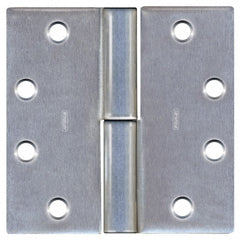 Stanley - 4-1/2" Long x 4-1/2" Wide 304 Stainless Steel Full Mortise Commercial Hinge - Caliber Tooling