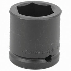 SK - Impact Socket - 3/4"DR 34MM IMPACT SOCKET - Caliber Tooling