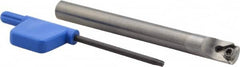 Iscar - 9.5mm Min Bore Diam, 79mm OAL, 8mm Shank Diam, MG STFP-X Indexable Boring Bar - TPGX 73.. Insert - Caliber Tooling